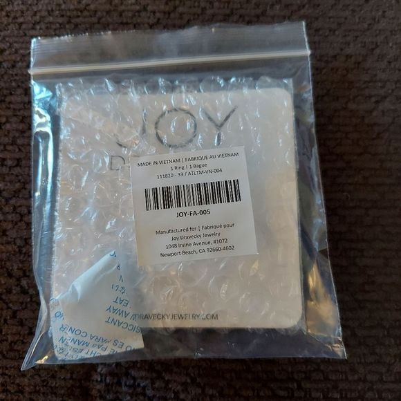 NWT Joy Dravecky Adjustable Chloe Ring - Picture 9 of 9